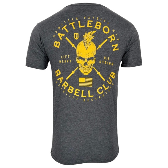 Howitzer Style Men's T-Shirt Battleborn Club Military Grunt MFG - Picture 3 of 10